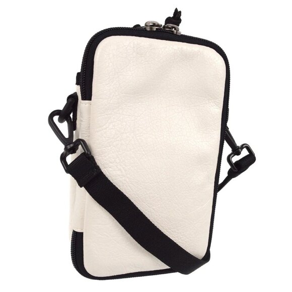 Balenciaga White Black Explorer Crossbody Bag Pochette - Picture 3 of 10